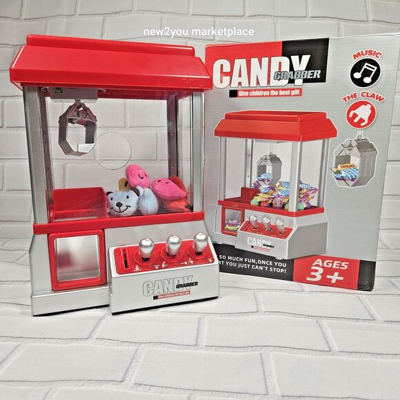 Claw Machine ARCADE GAME With Sound FUN Mini Grabber PRIZE DISPENSER 2018 - Picture 1 of 12
